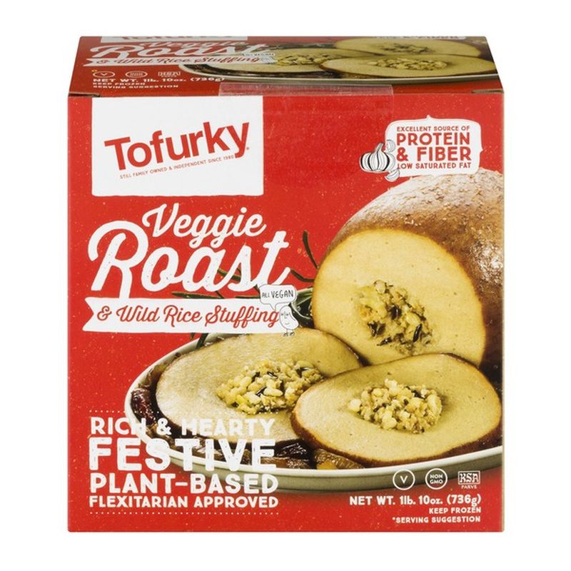Tofurky Roast & Wild Rice Stuffing, PlantBased (26 oz) Instacart