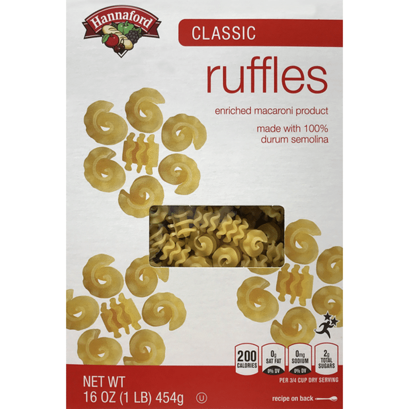 Hannaford Pasta Ruffles (16 oz) - Instacart