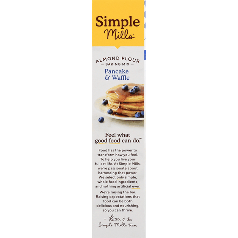 Simple Mills Pancake & Waffle Almond Flour Baking Mix (10.7 oz) from