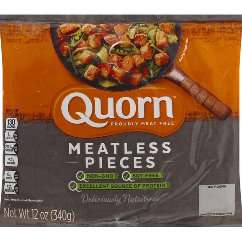 Quorn Pieces, Meatless (12 oz) from Wegmans - Instacart