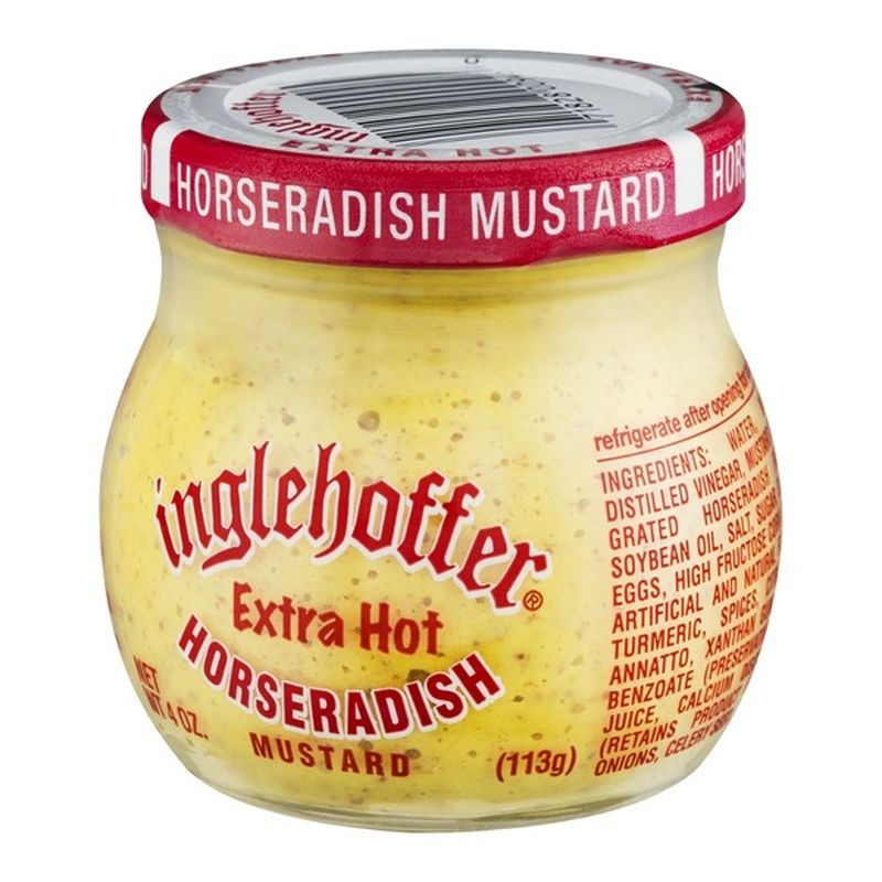 Inglehoffer Mustard, Horseradish, Extra Hot (4 oz) Instacart