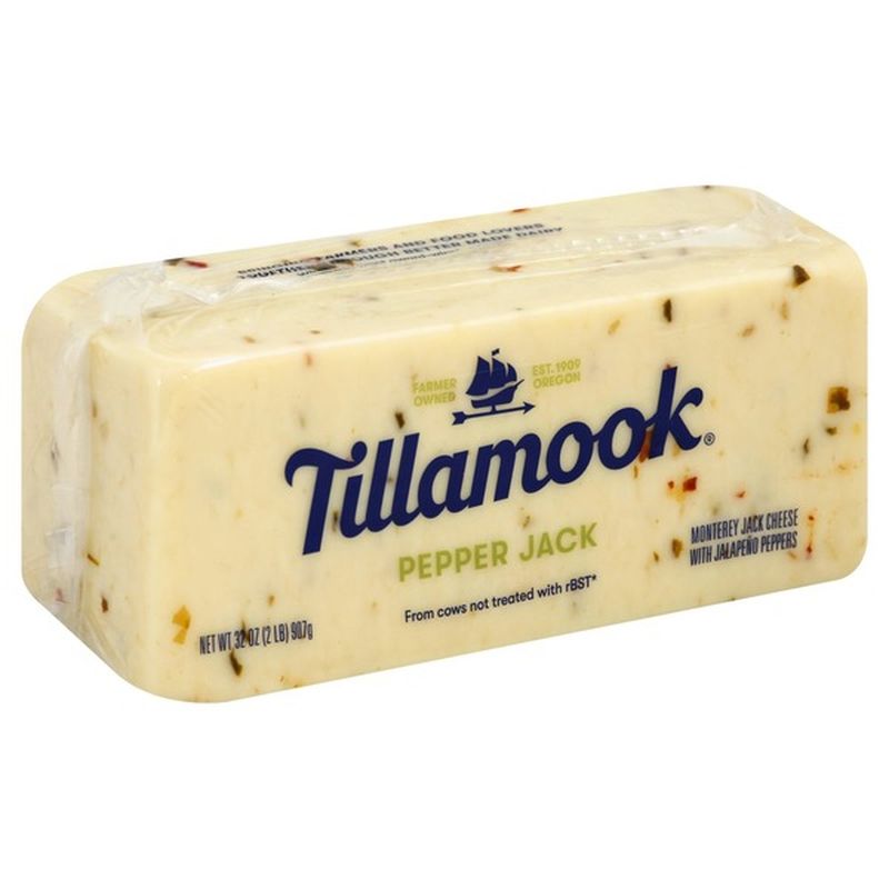 Tillamook Pepper Jack Cheese Loaf (2 lb) from Smart & Final Instacart