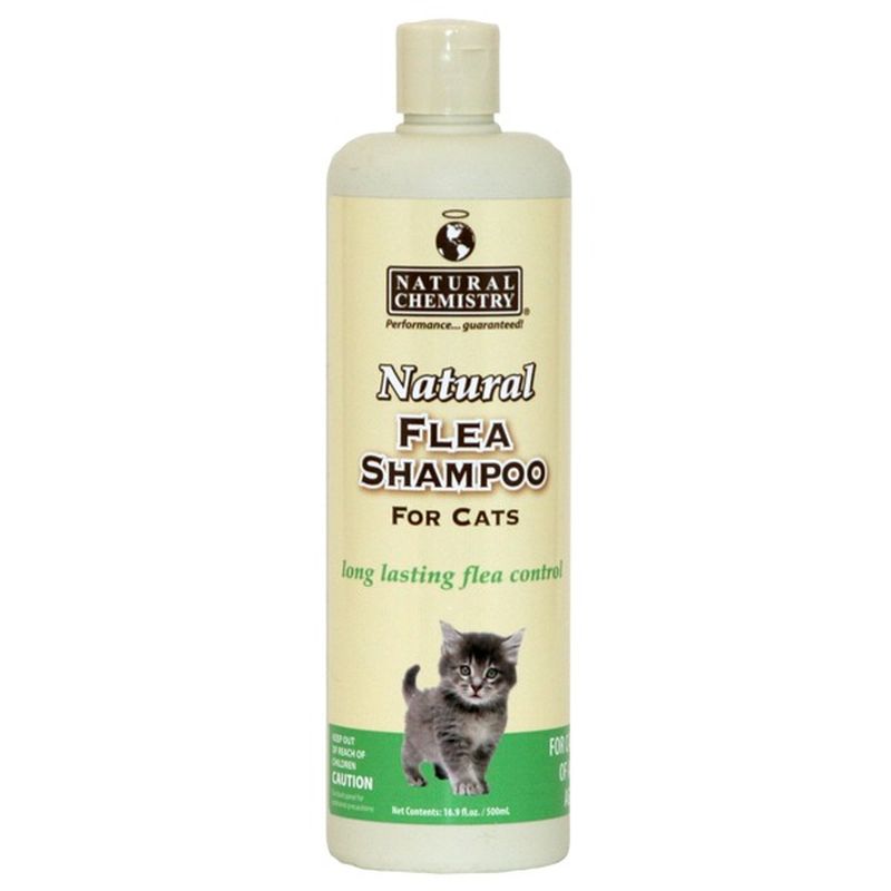 Natural Chemistry Natural Flea Shampoo For Cats of All Ages (16.9 fl oz