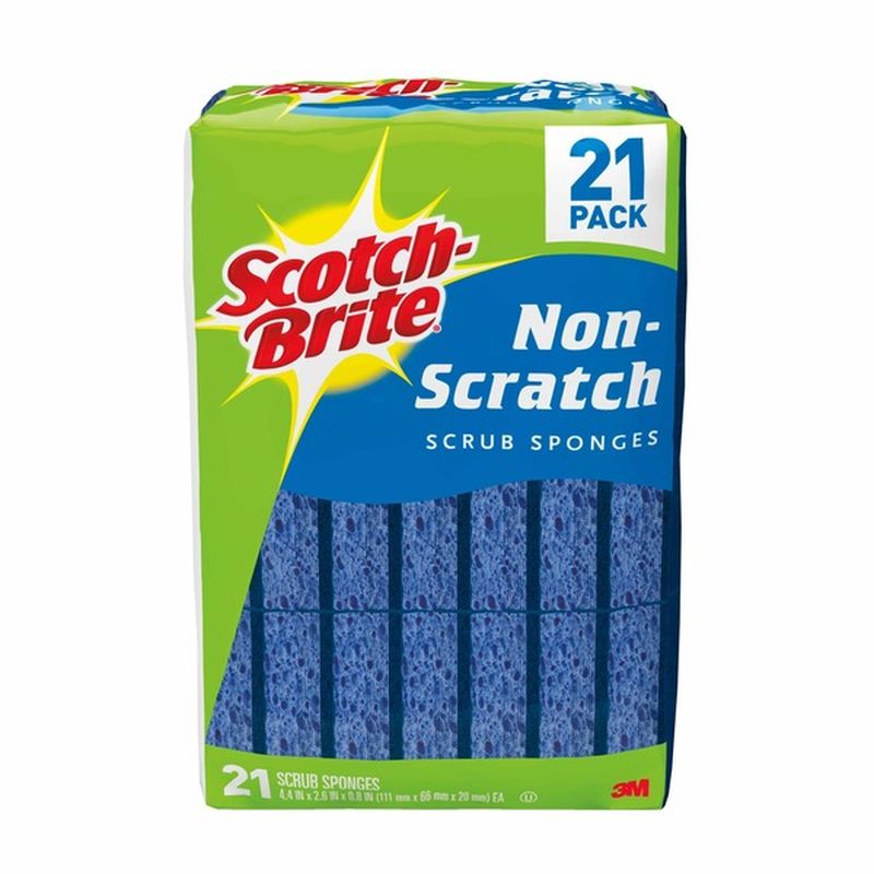 Scotch-Brite Non-Scratch Scrub Sponges (21 ct) from Costco - Instacart