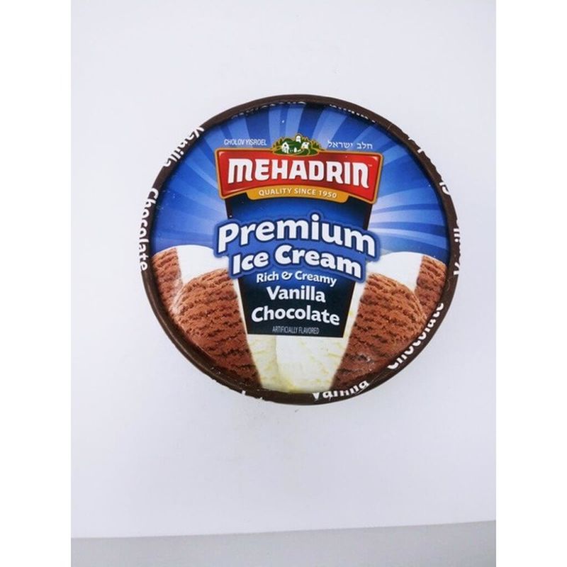 MEHADRIN Vanilla Chocolate Ice Cream