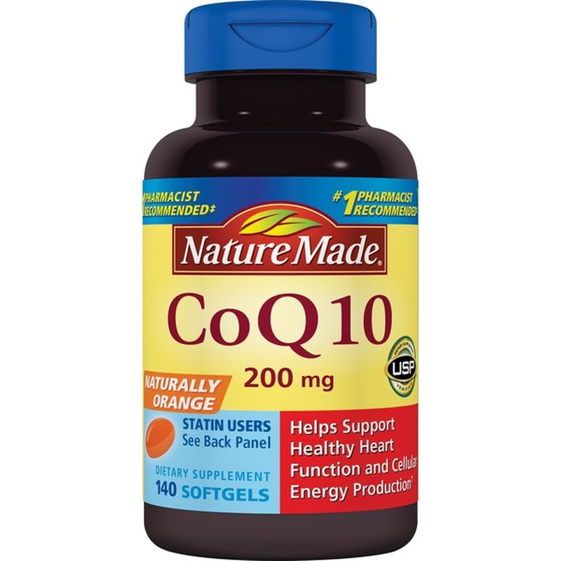 Nature Made CoQ10 200 mg Softgels (140 ct) from Costco