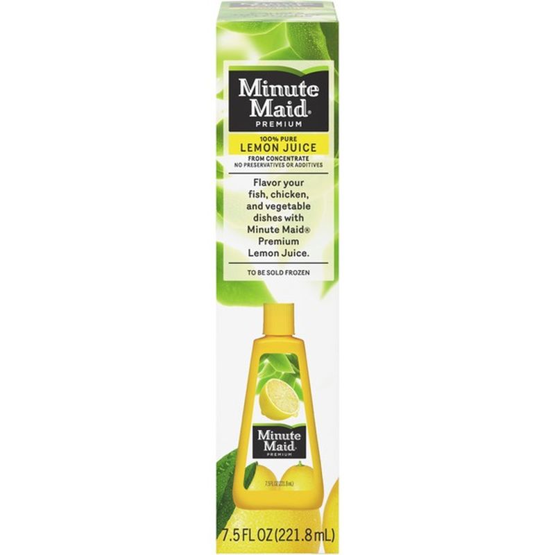 packaged lemon juice