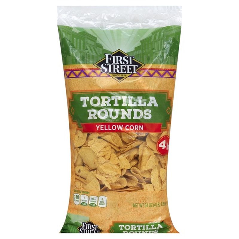 First Street Yellow Corn Tortilla Chips (each) Instacart