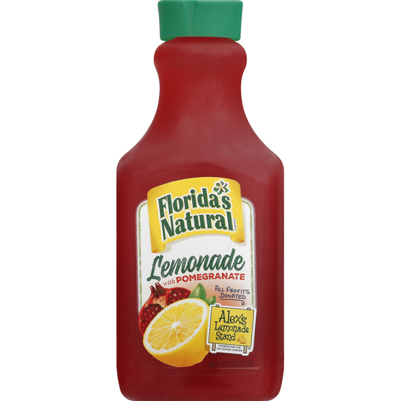 Florida's Natural Lemonade, with Pomegranate (59 oz) Instacart