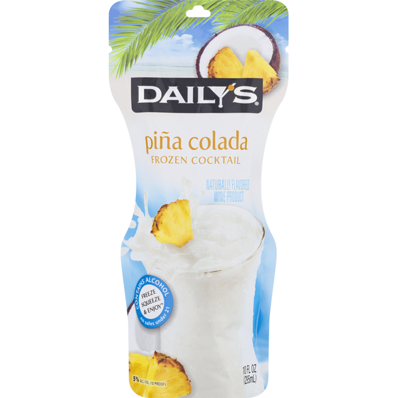 Daily's Frozen Cocktail, Pina Colada (10 fl oz) Instacart