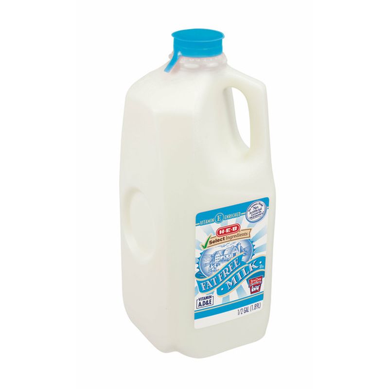 H-E-B Fat Free Milk