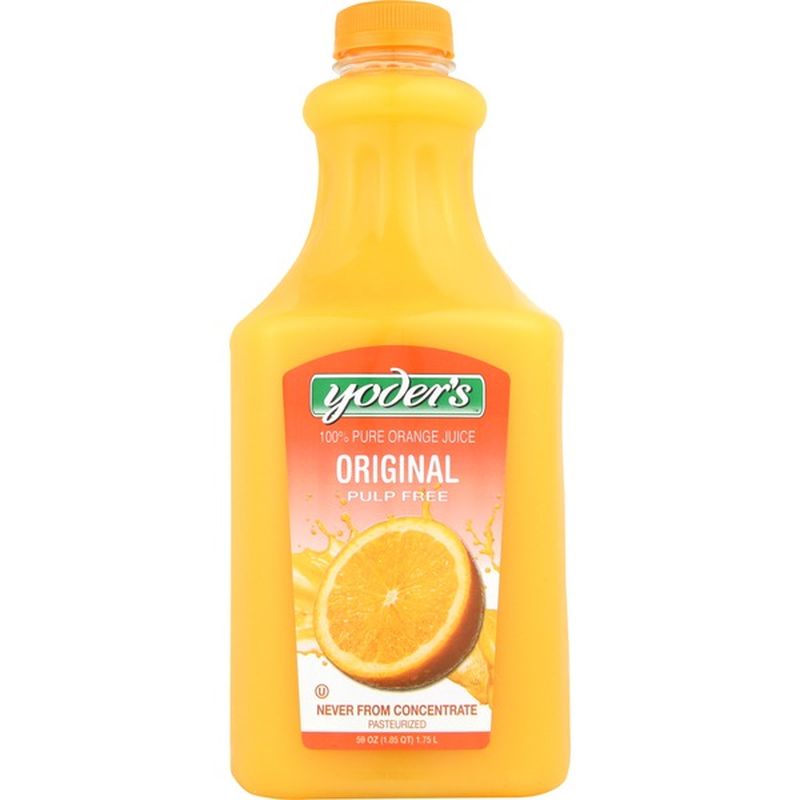 Yoder's Not From Concentrate Orange Juice