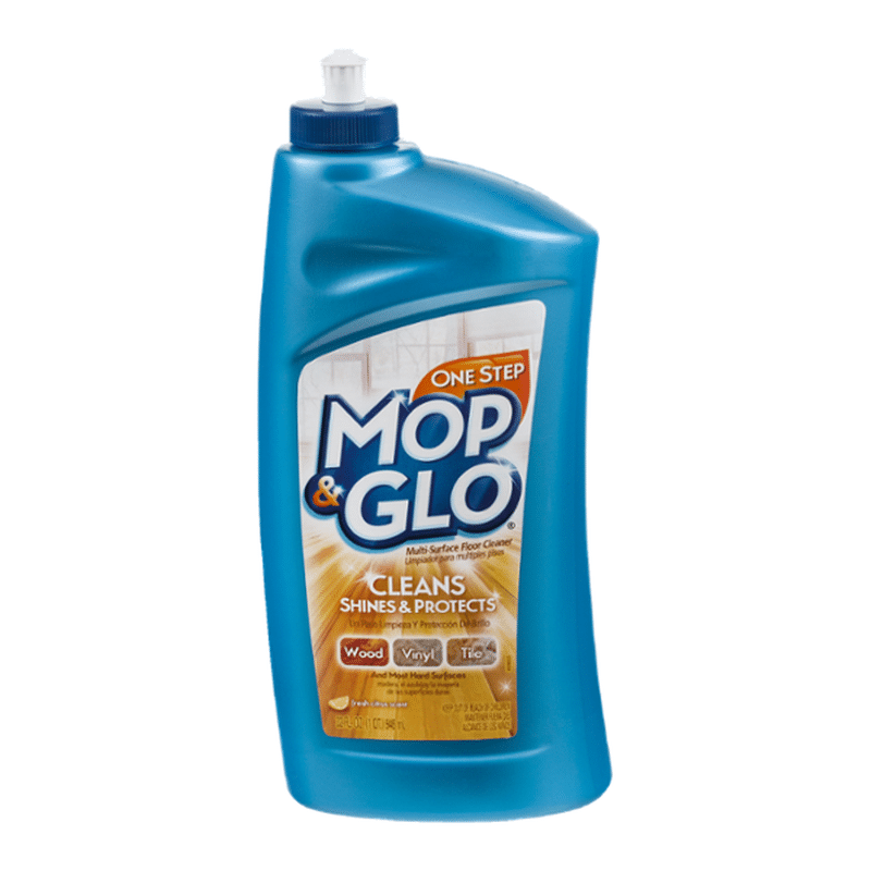 Mop & Glo Floor Cleaner, Multi-Surface, One Step, Fresh Citrus Scent ...