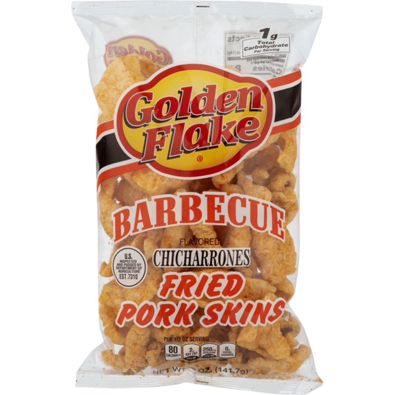 Golden Flake Fried Pork Skins Barbecue (5 oz) Instacart