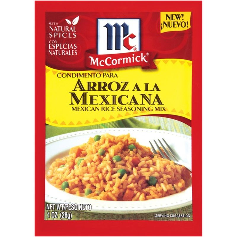 McCormick® Mexican Rice Seasoning Mix (1 oz) Instacart