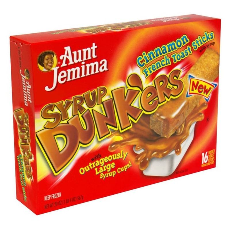 Aunt Jemima Cinnamon French Toast Sticks with Syrup (20 oz) Instacart