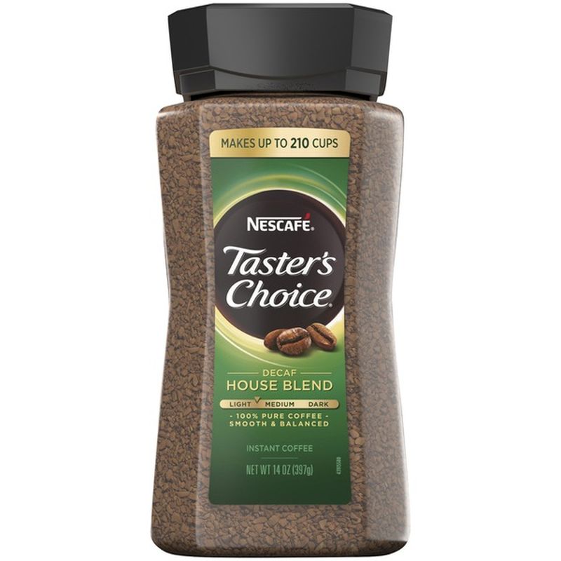 Nescafé Decaf House Blend Instant Coffee (14 oz) from ...