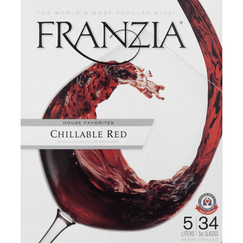 Franzia® Chillable Red Red Wine 5L (5 L) from Smart & Final Instacart