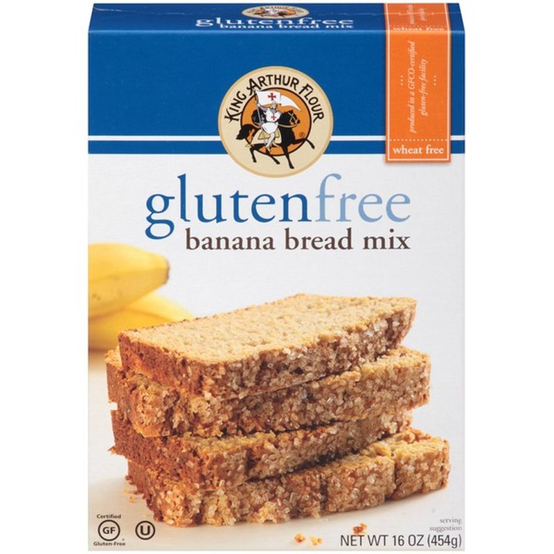 King Arthur Baking Banana Bread + Muffin Mix, Gluten Free (16 oz) from