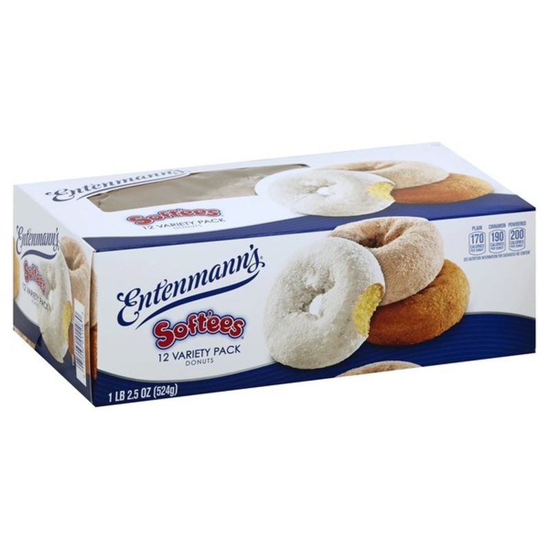 Entenmann's Soft'ees Variety Pack Donuts (12 ct) Instacart