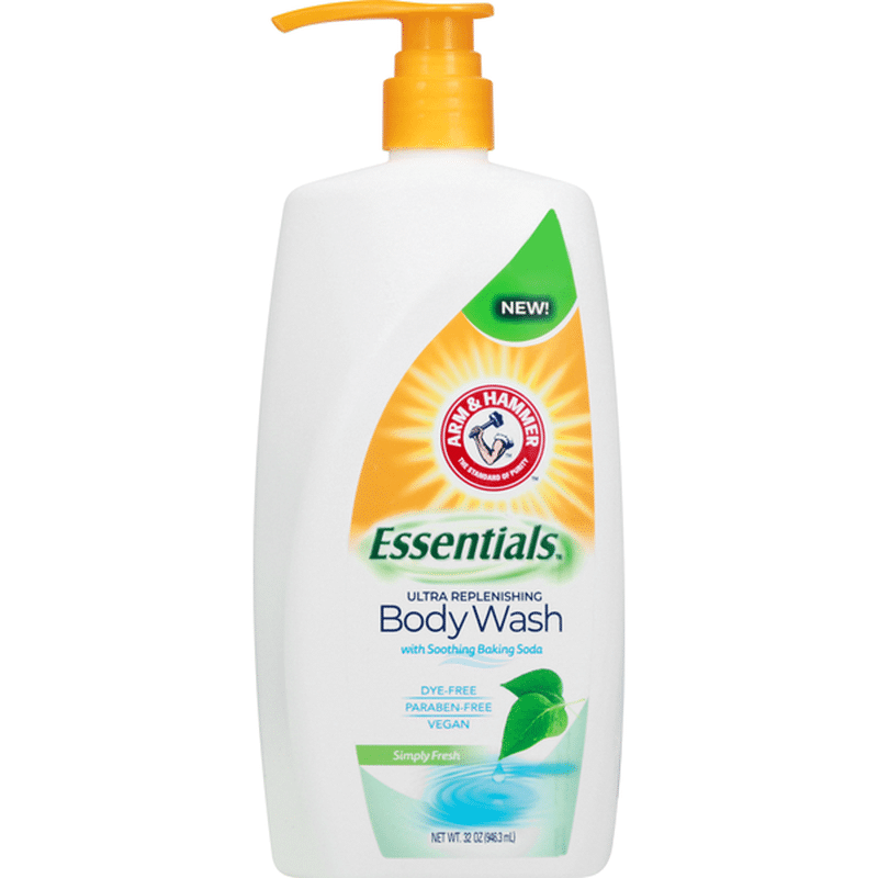 Arm & Hammer Body Wash, Ultra Replenishing, Simply Fresh (32 oz