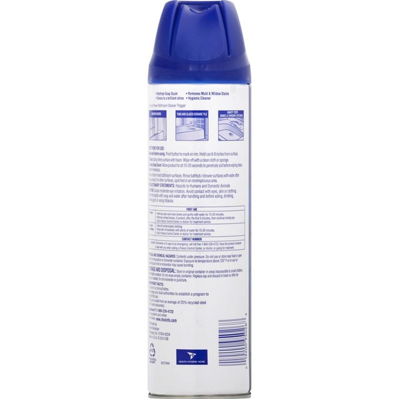 Lysol Bathroom Cleaner Max Foamer 19 Oz Instacart