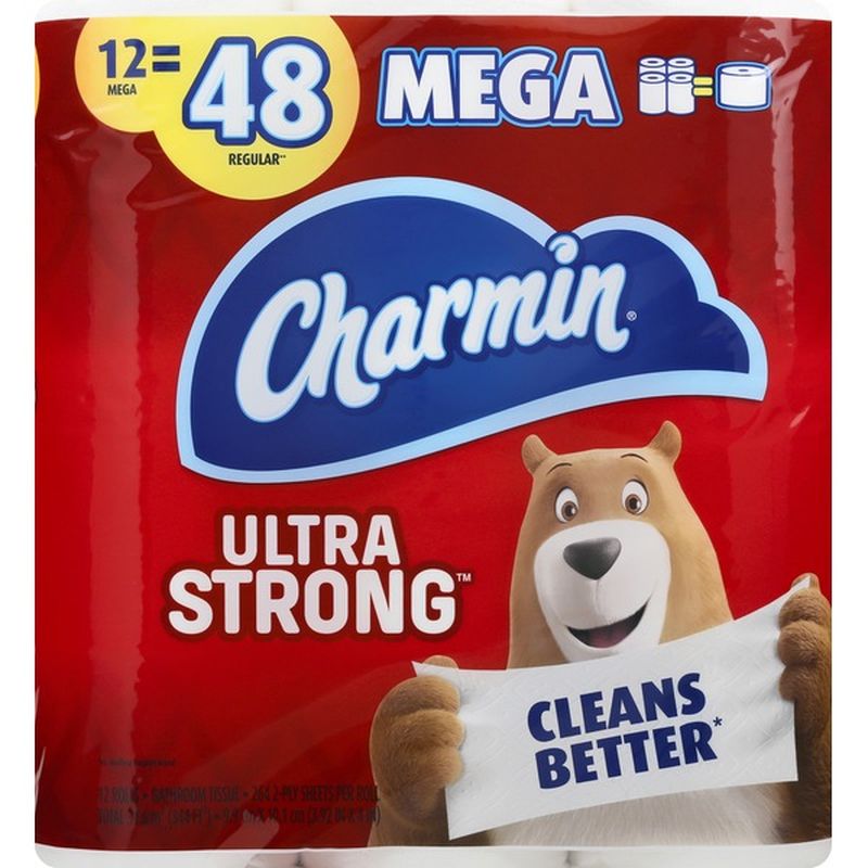 Charmin Toilet Paper Mega Roll (12 each) from Food Lion Instacart