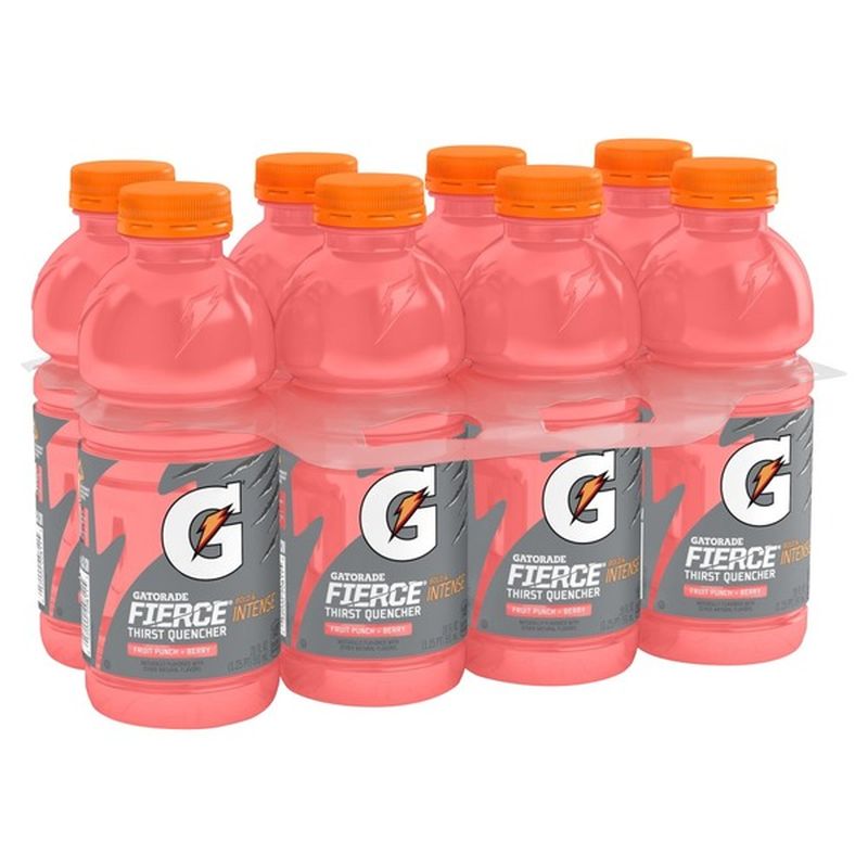 Gatorade Fierce Fruit Punch+Berry Thirst Quencher (20 fl oz) from Food ...