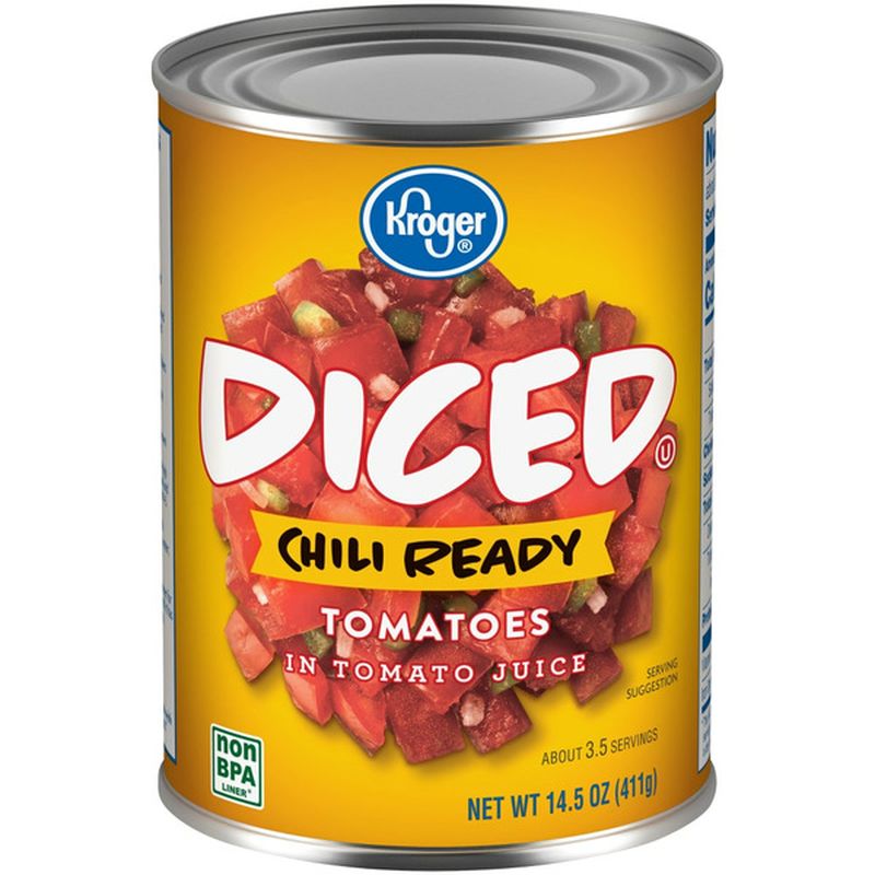 Kroger Diced Tomatoes With Chili Seasoning