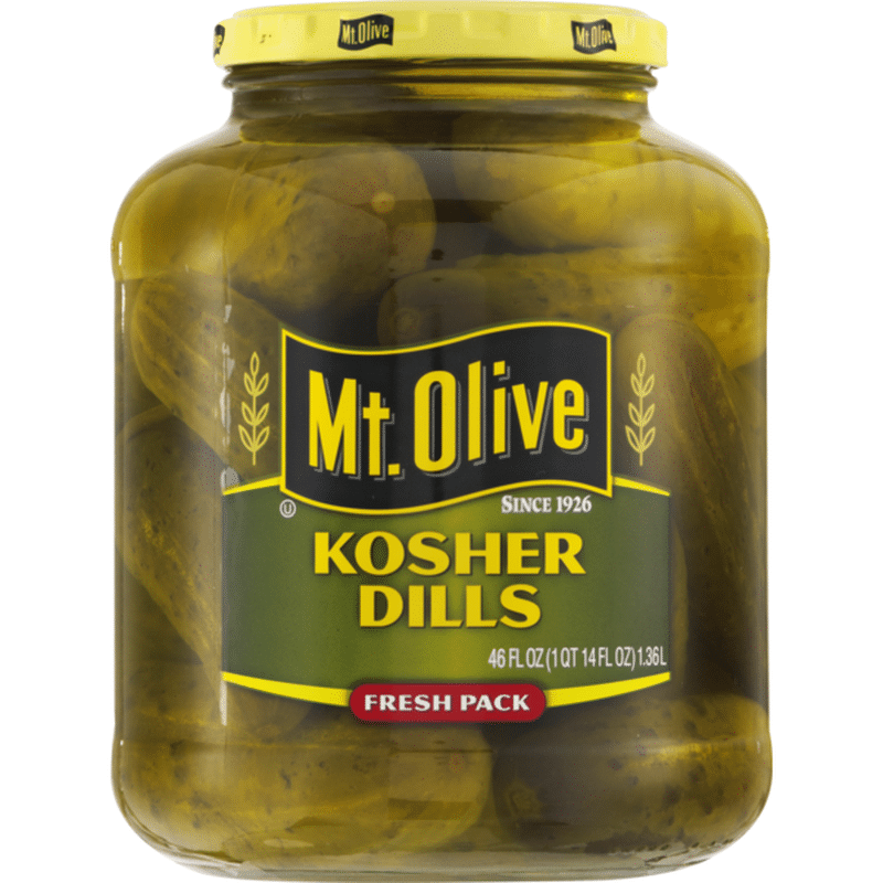 Mt. Olive Kosher Dills Pickles (1.36 L) Instacart