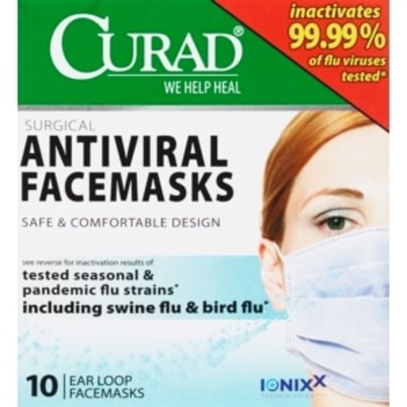 Curad Surgical Antiviral Face Masks (10 ct) from CVS Pharmacy® - Instacart