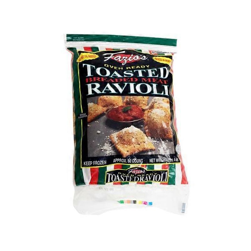 Fazio's Oven Ready Toasted Breaded Meat Ravioli (36 oz) from Costco