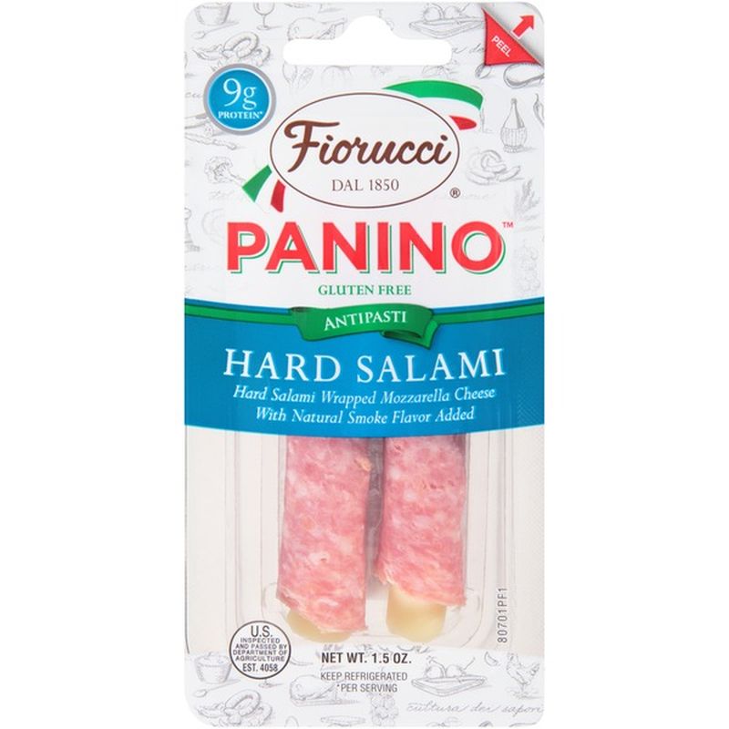 Fiorucci Panino Antipasti Hard Salami (1.5 oz) from Stater Bros ...