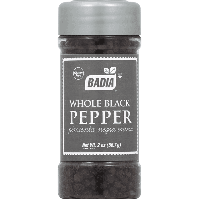 Badia Spices Black Pepper Whole 2 Oz Instacart