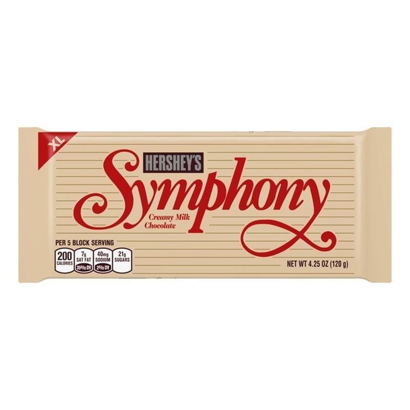 Hershey SYMPHONY Extra Large Milk Chocolate Bar,