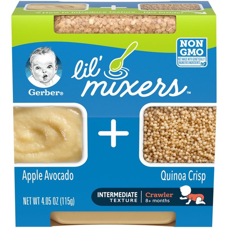 gerber avocado baby food