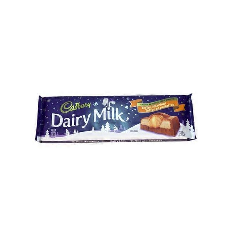 Cadbury Dairy Milk Toffee Hazelnut (300 g) Instacart