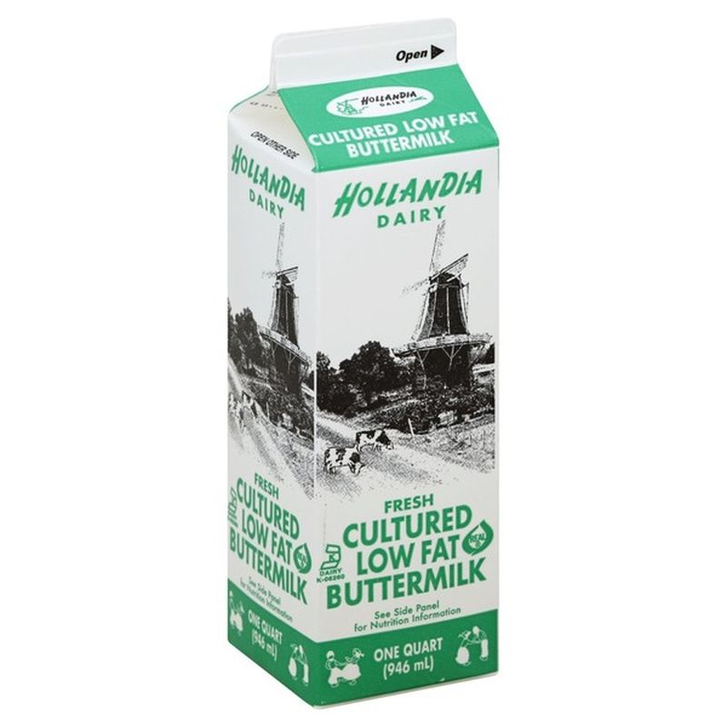 Hollandia Dairy Buttermilk Cultured Low Fat 1 Qt Instacart