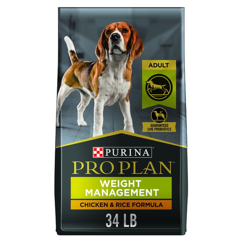 Purina Pro Plan Weight Management Dog Food With Probiotics for Dogs ...