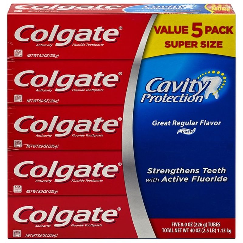 Colgate Plus 25 Great Regular Flavor Toothpaste (5 oz) Instacart
