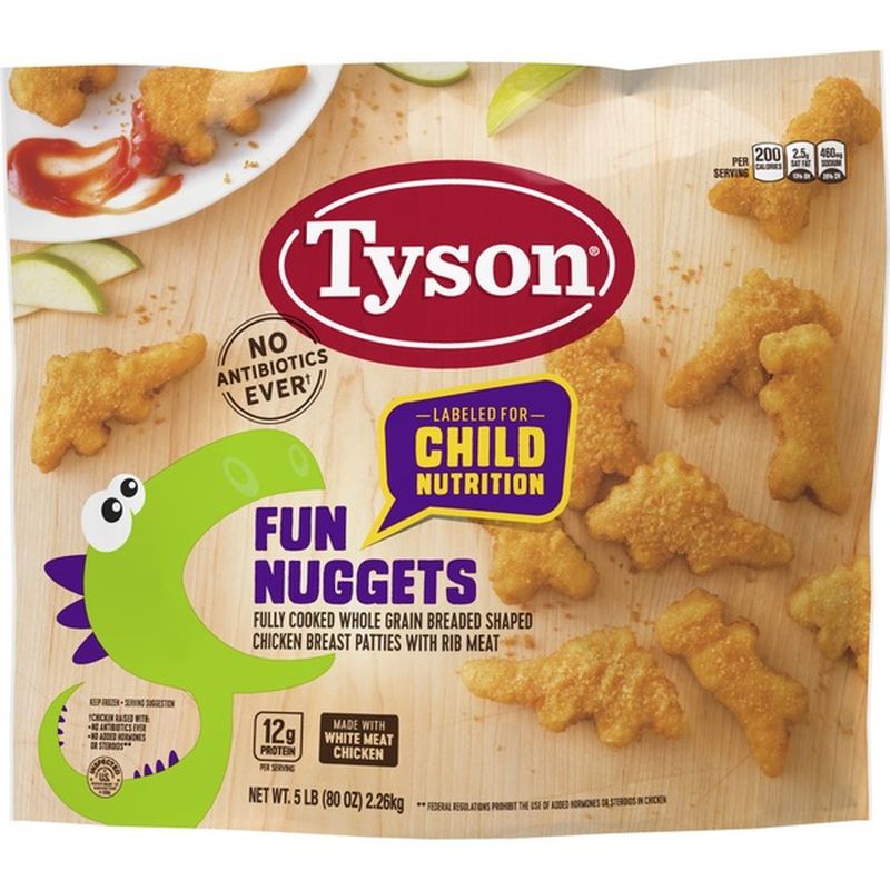 tysons gluten free chicken nuggets