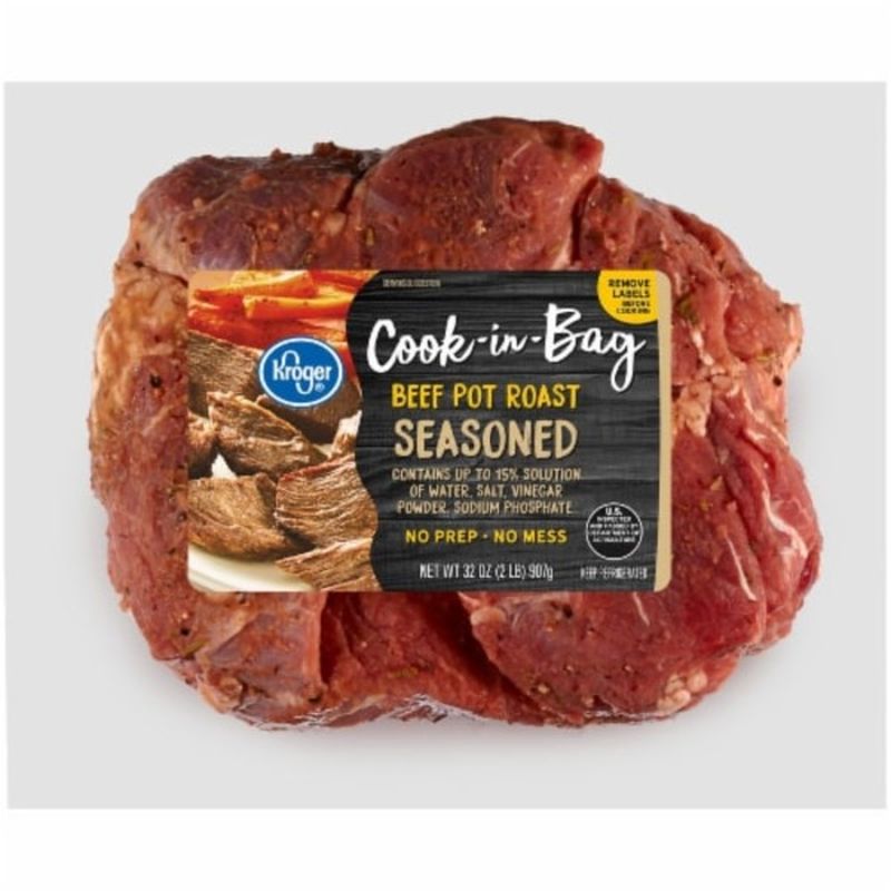 Kroger Cook in Bag Seasoned Beef Pot Roast (2 lb) - Instacart Kroger Cook In Bag Ribs Review