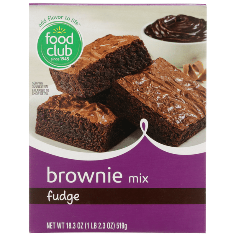 Food Club Fudge Brownie Mix (18.3 oz) Instacart