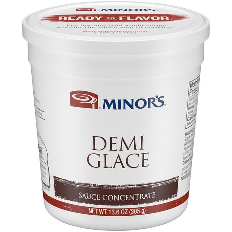 Minor's Demi Glace Sauce Concentrate (13.6 oz) Instacart