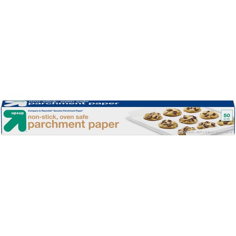Up&Up NonStick Oven Safe Parchment Paper (50 sq ft) Instacart