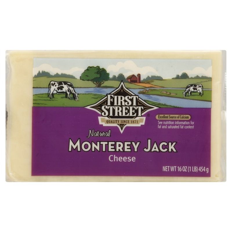 First Street Monterey Jack Cheese (16 oz) from Smart & Final Instacart