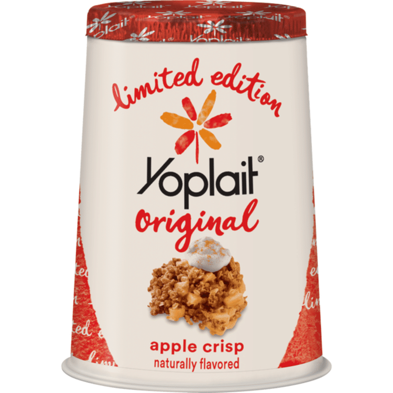 Yoplait Original Apple Crisp Low Fat Yogurt (6 oz) Instacart