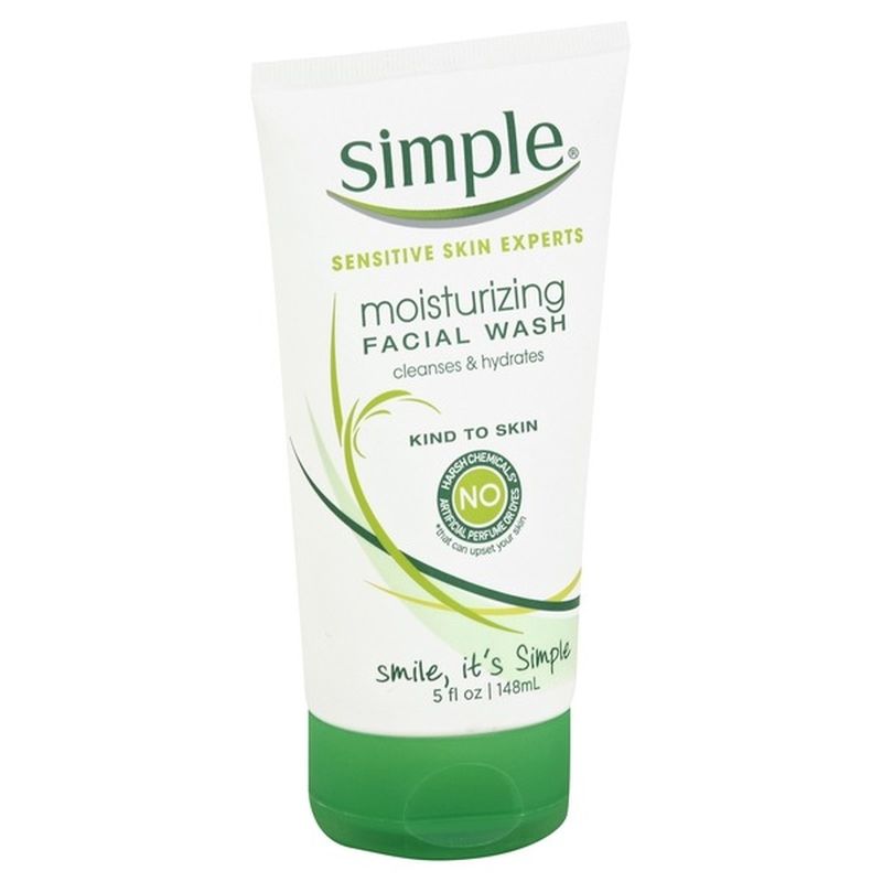 Simple Face Wash Moisturizing 5 Fl Oz From Lucky Supermarkets Instacart   Large E759f3bd D43e 4a5c 852a 61a62bb9f11b 