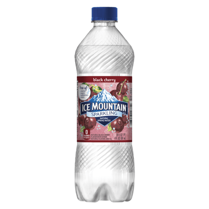 Ice mountain Sparkling Water, Black Cherry (20 oz) Delivery or Pickup