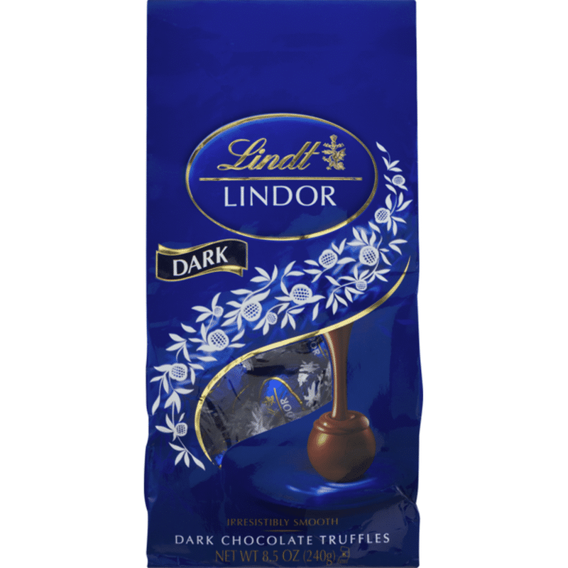 Lindt LINDOR Dark Chocolate Truffles (8.5 oz) - Instacart